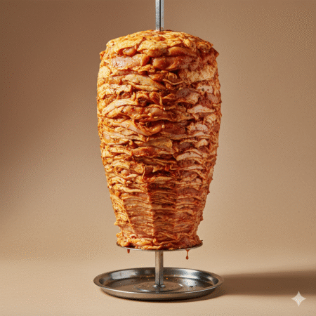 Chicken Marinated Shawarma Cone