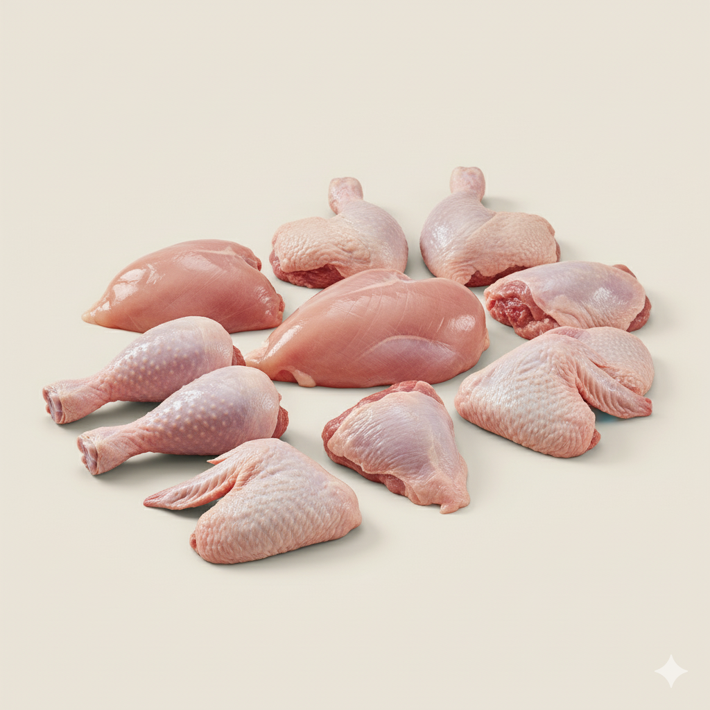 Whole Chicken 9 Cuts